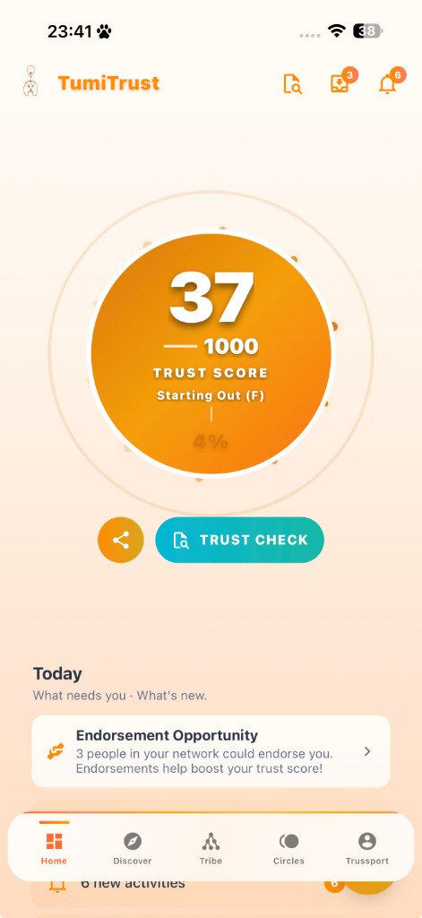 Home - Trust CV and trust check
